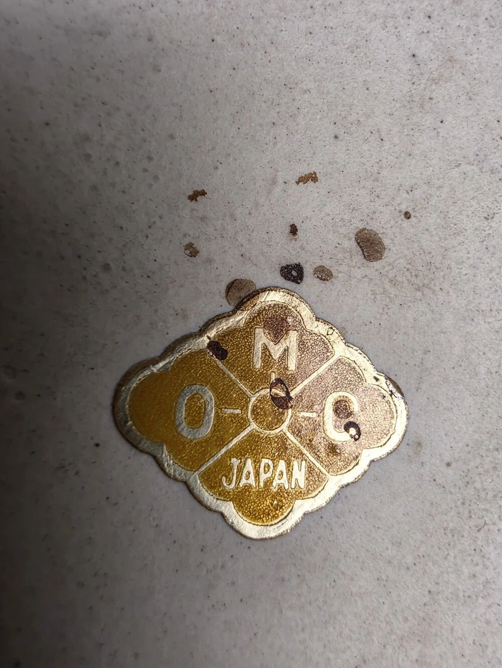 Vintage Otagiri Japan Mushroom Tealight Holder Retro Pottery